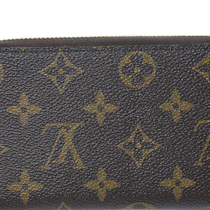 Louis Vuitton Monogram Clemence Wallet Fuchsia 10 of 10