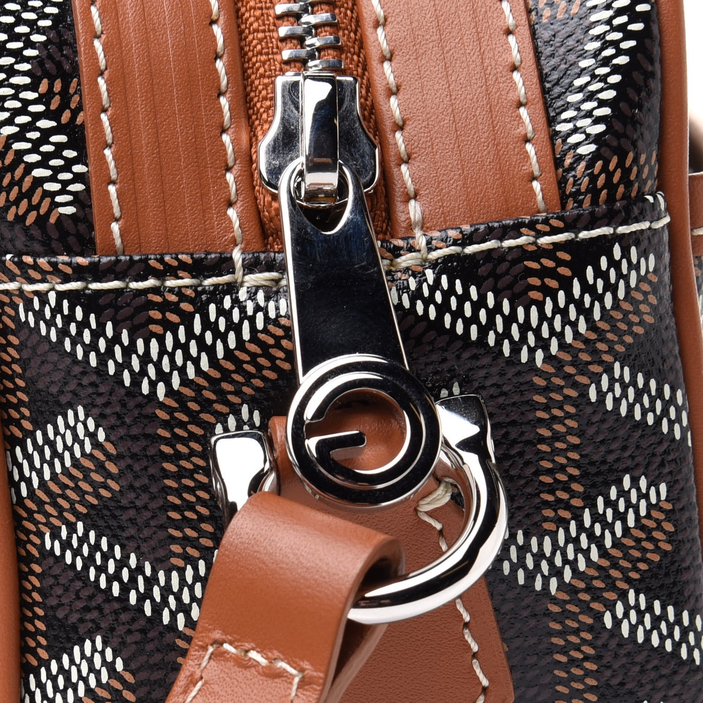 Goyardine Sac Cap Vert Black Gold