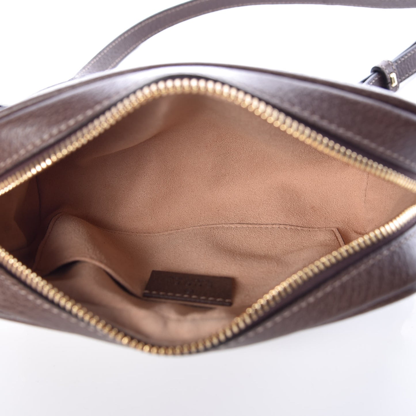 GG Supreme Monogram Web Mini Ophidia Shoulder Bag Brown