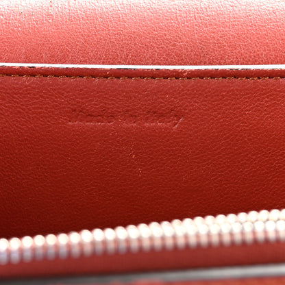 Celine Shiny Smooth Calfskin Medium Frame Shoulder Bag Maple White 7 of 10