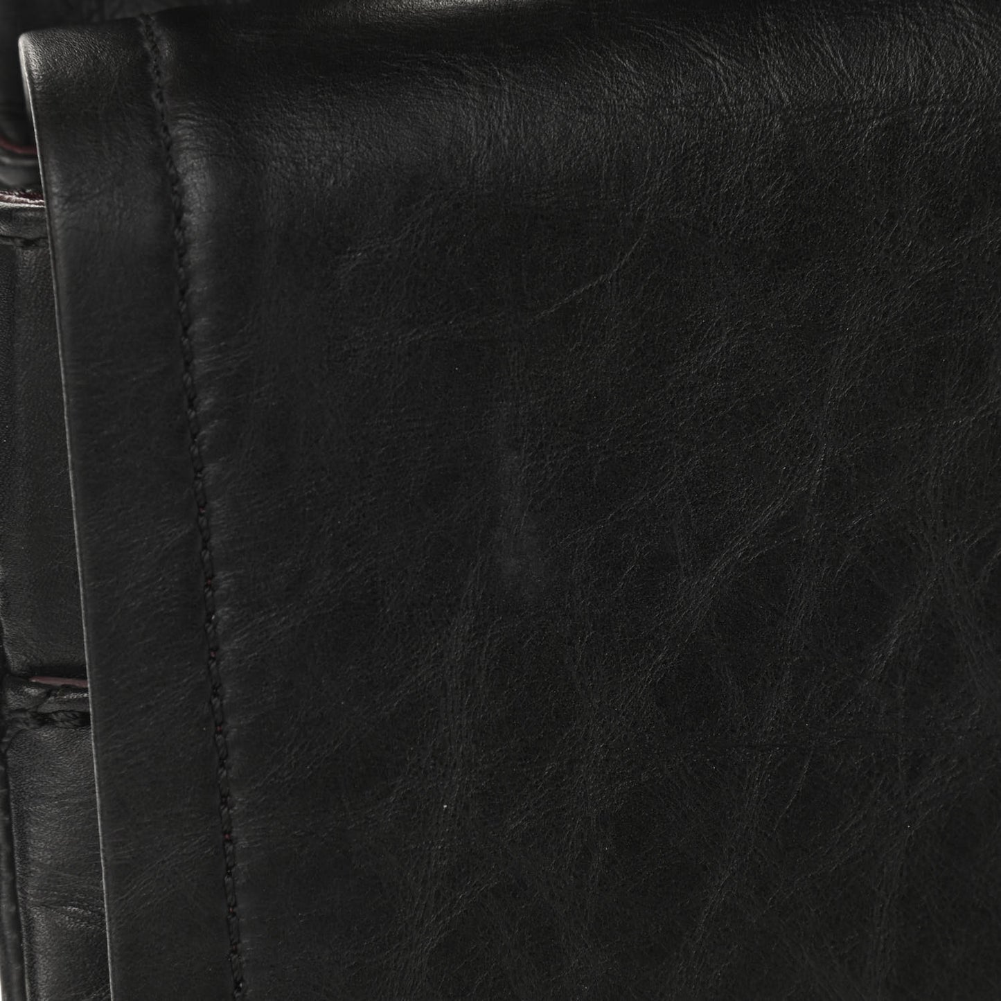Aged Calfskin Quilted 2.55 Reissue 227 Flap Black