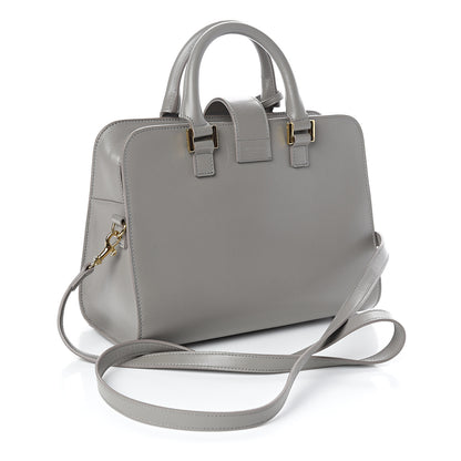 Saint Laurent Calfskin Monogram Baby Cabas Fog 2 of 9