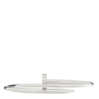 Cartier 18K White Gold Juste Un Clou Bracelet 18 1 of 3