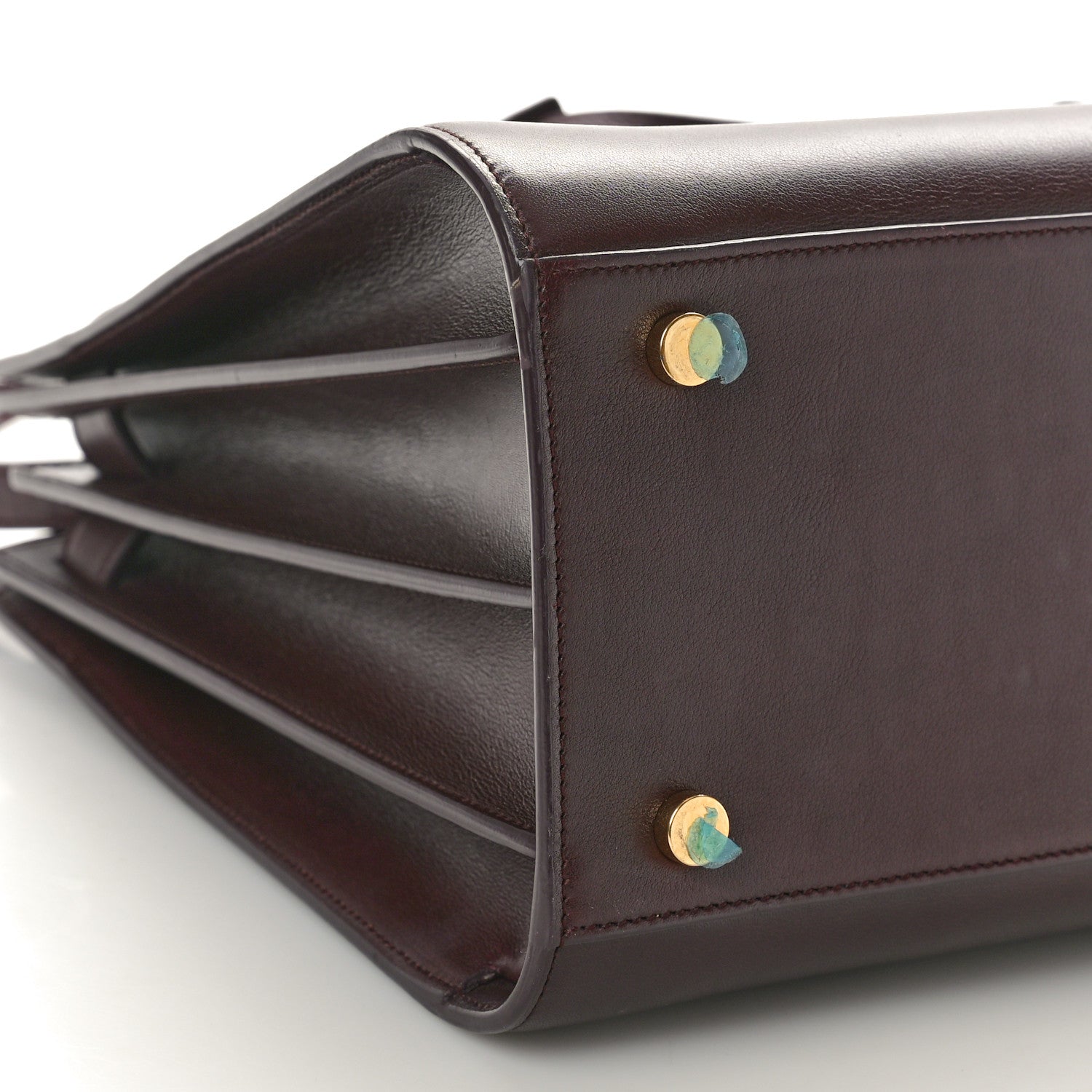 Saint Laurent Calfskin Small Sac De Jour Amarena 9 of 10