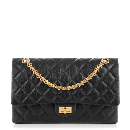 Chanel Aged Calfskin Quilted 2.55 Reissue 226 Flap Black 1 of 7