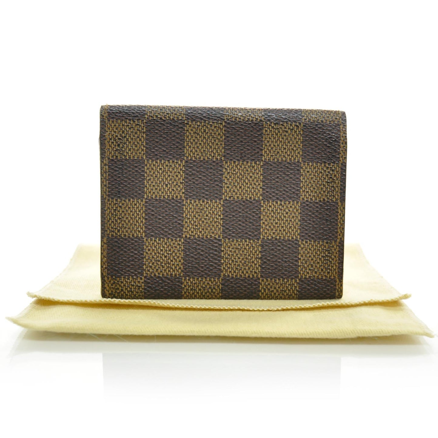 Damier Ebene Business Card Holder