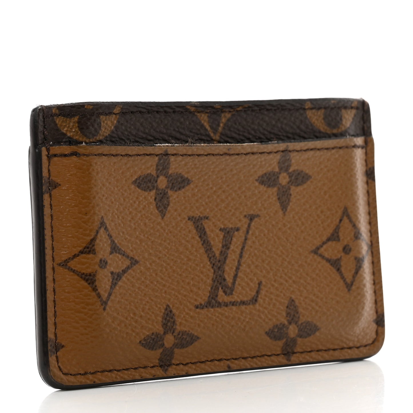 Reverse Monogram Card Holder