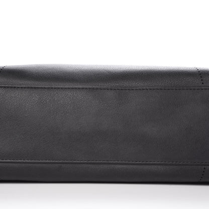 Balenciaga Veau Soyeux Perforated Blackout Hardware S City Black 10 of 12