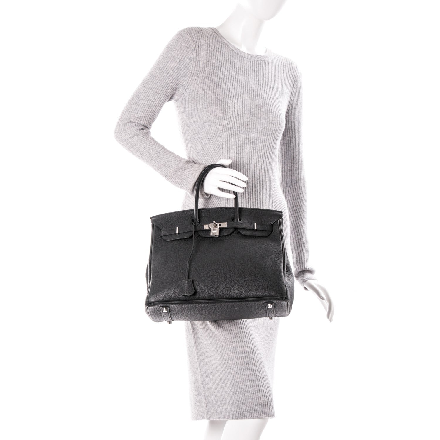 Hermes Togo Birkin 35 Black 2 of 22