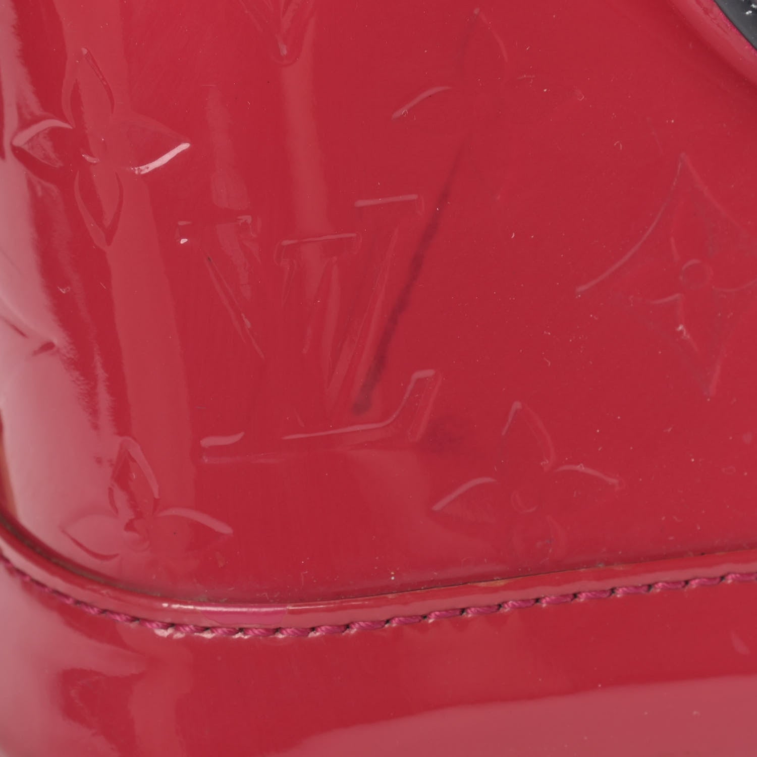 Louis Vuitton Vernis Alma BB Rose Indien 14 of 14