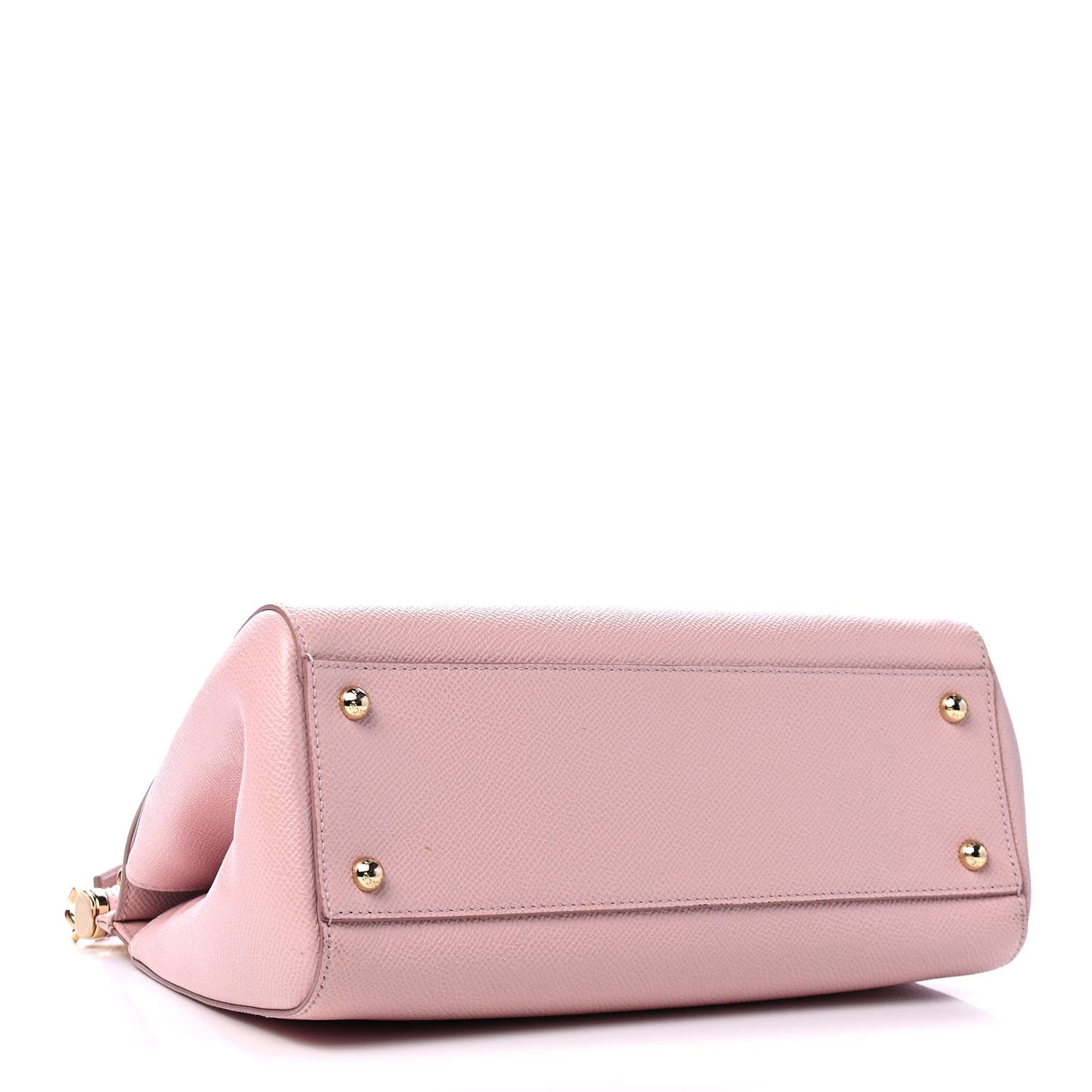 Dauphine Calfskin Medium Miss Sicily Satchel Rosa Carne