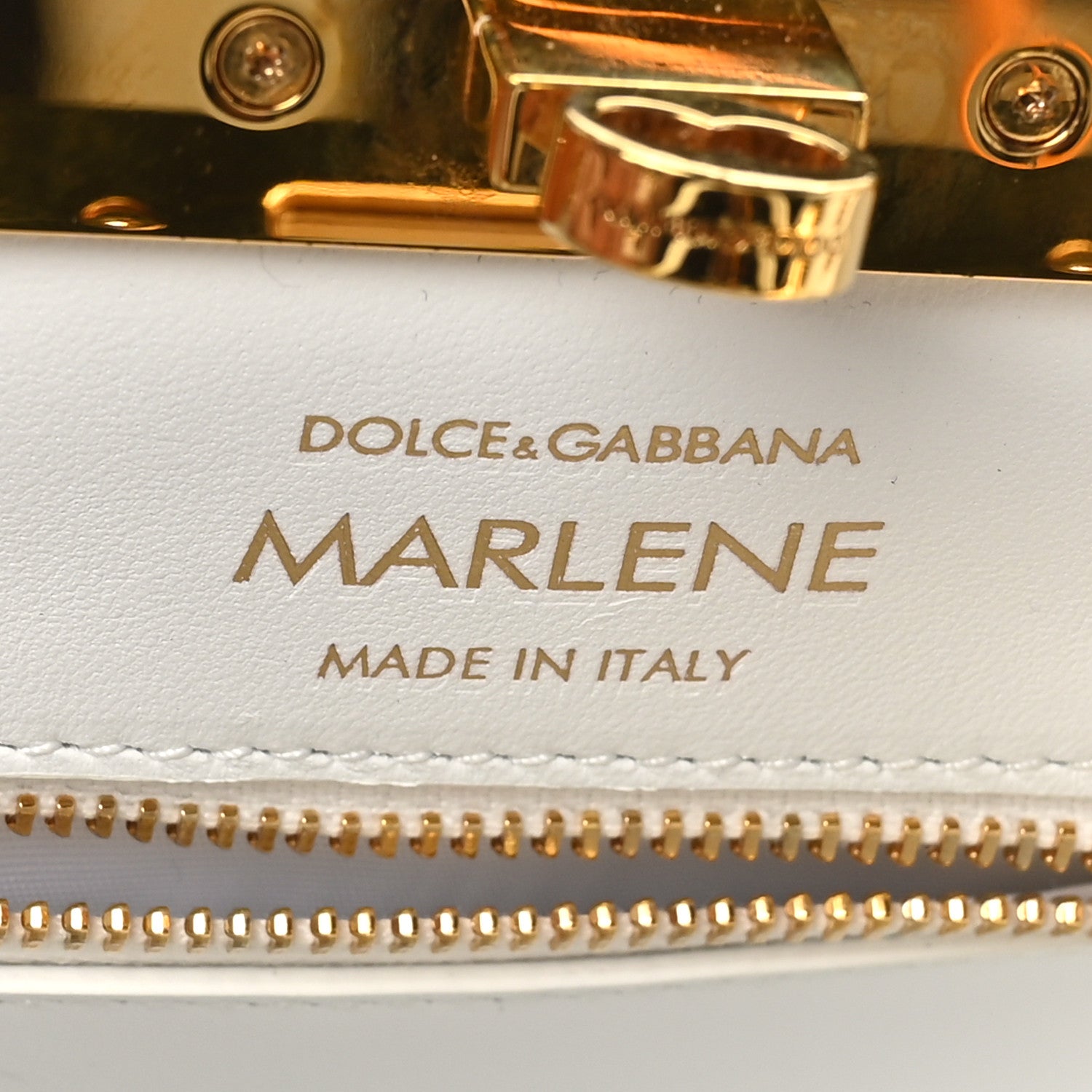 Dolce & Gabbana Vitello Mini Marlene Day Bag White 6 of 9