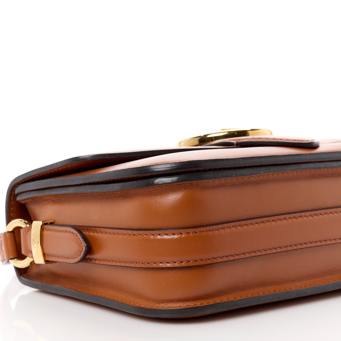 Smooth Calfskin LV Pont 9 Golden Siena
