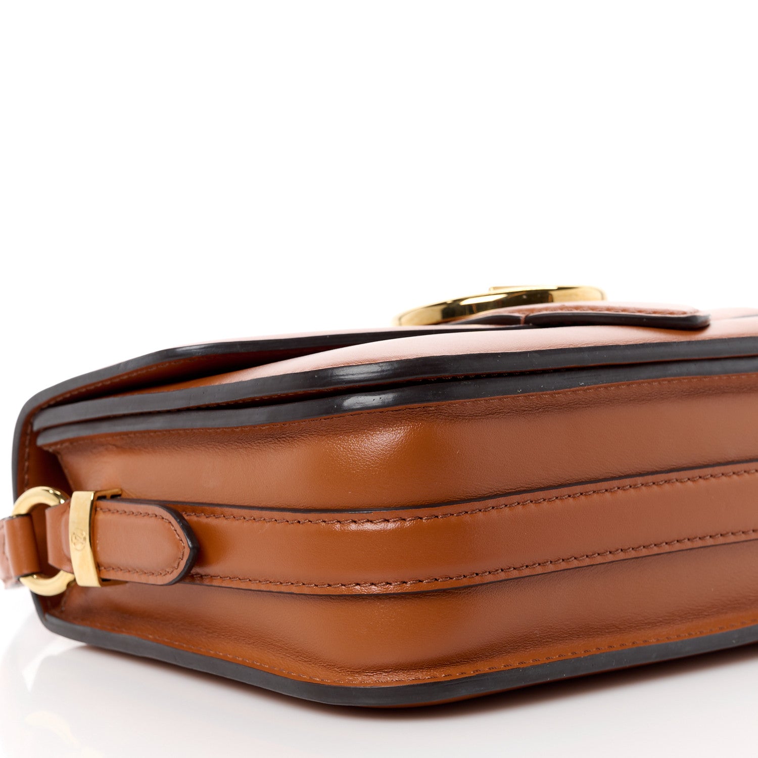 Louis Vuitton Smooth Calfskin LV Pont 9 Golden Siena 9 of 12