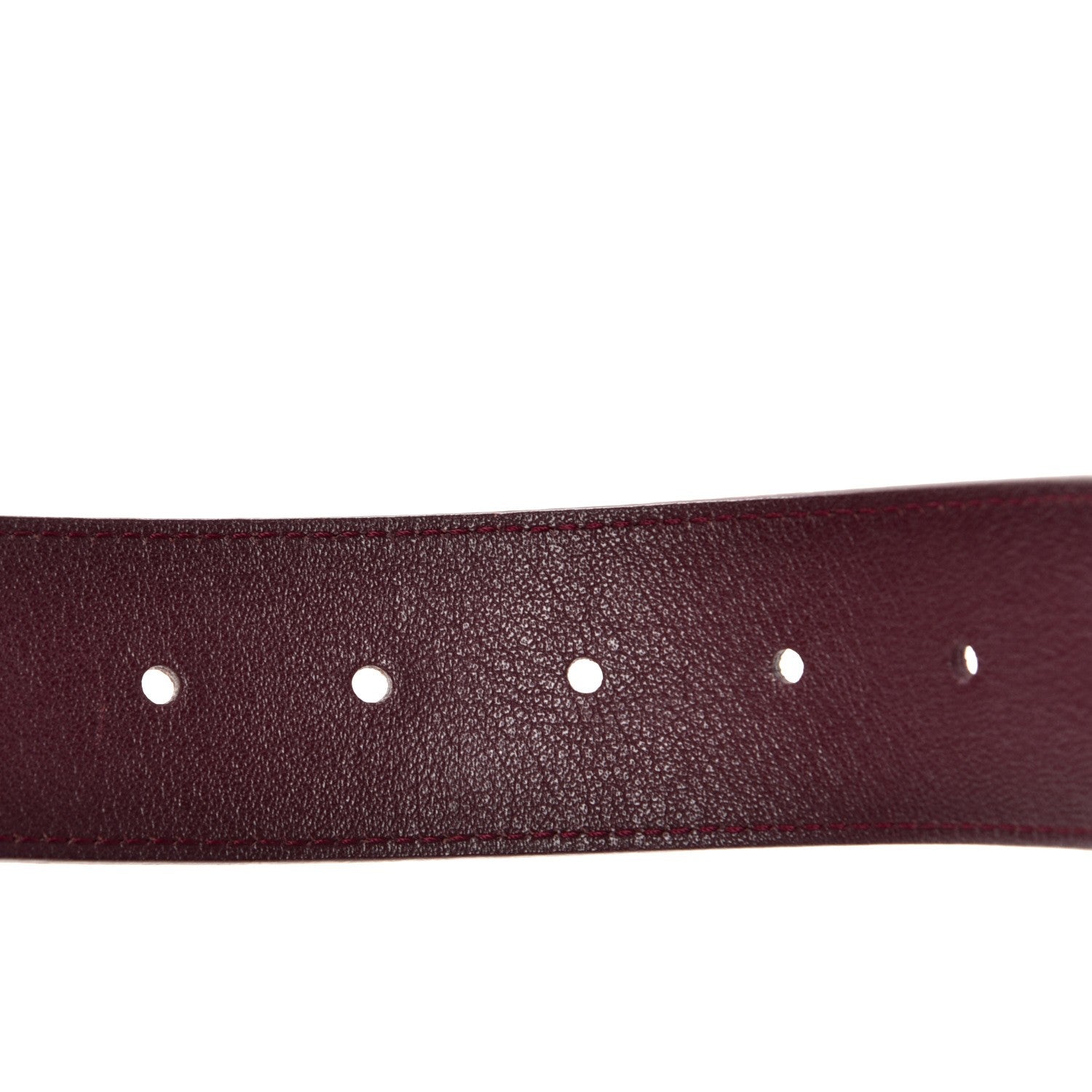 Louis Vuitton Vernis LV Facettes Belt 90 36 Rouge Fauviste 6 of 13