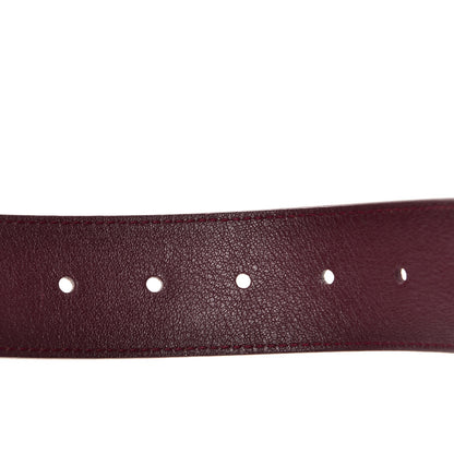 Louis Vuitton Vernis LV Facettes Belt 90 36 Rouge Fauviste 6 of 13