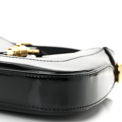 Gucci Patent Mini Jackie 1961 Crystal Hobo Black 9 of 9