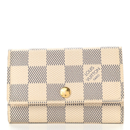 Louis Vuitton Damier Azur Multicles 6 Key Holder 1 of 8