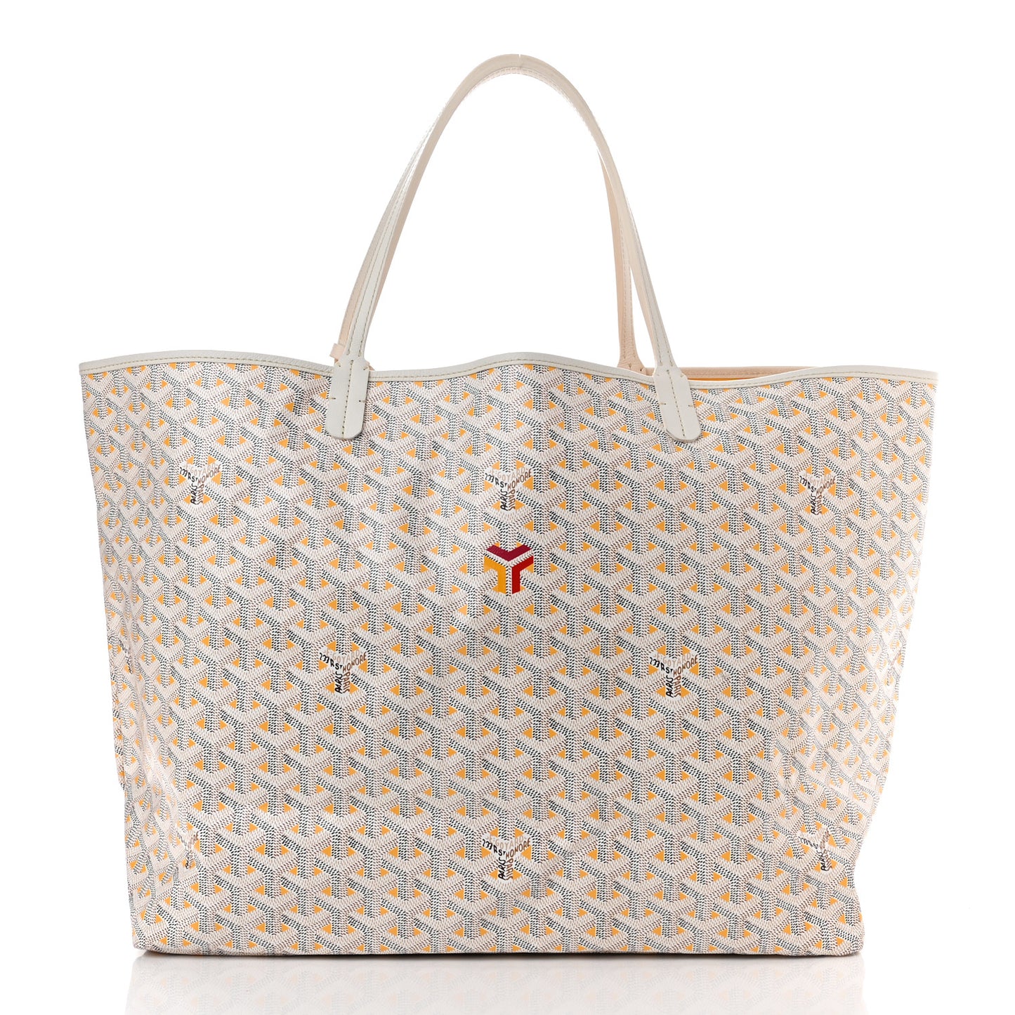 Goyardine Saint Louis Claire Voie GM White