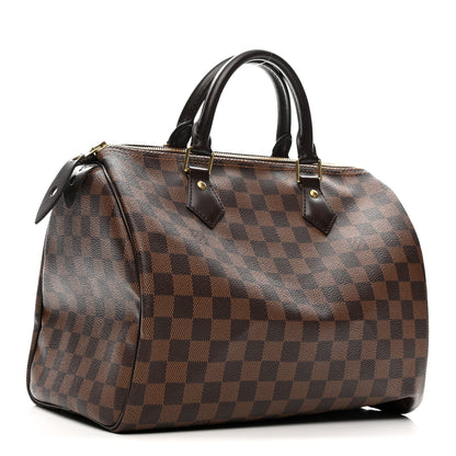 Louis Vuitton Damier Ebene Speedy 30 3 of 13