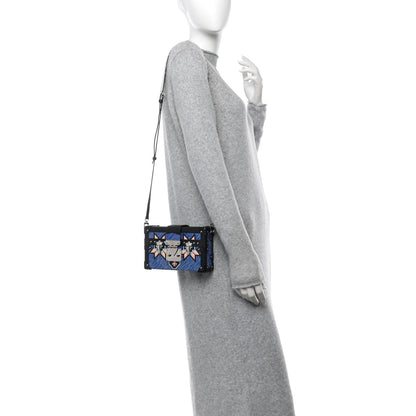 Louis Vuitton Epi Azteque Petite Malle Denim Light 2 of 16
