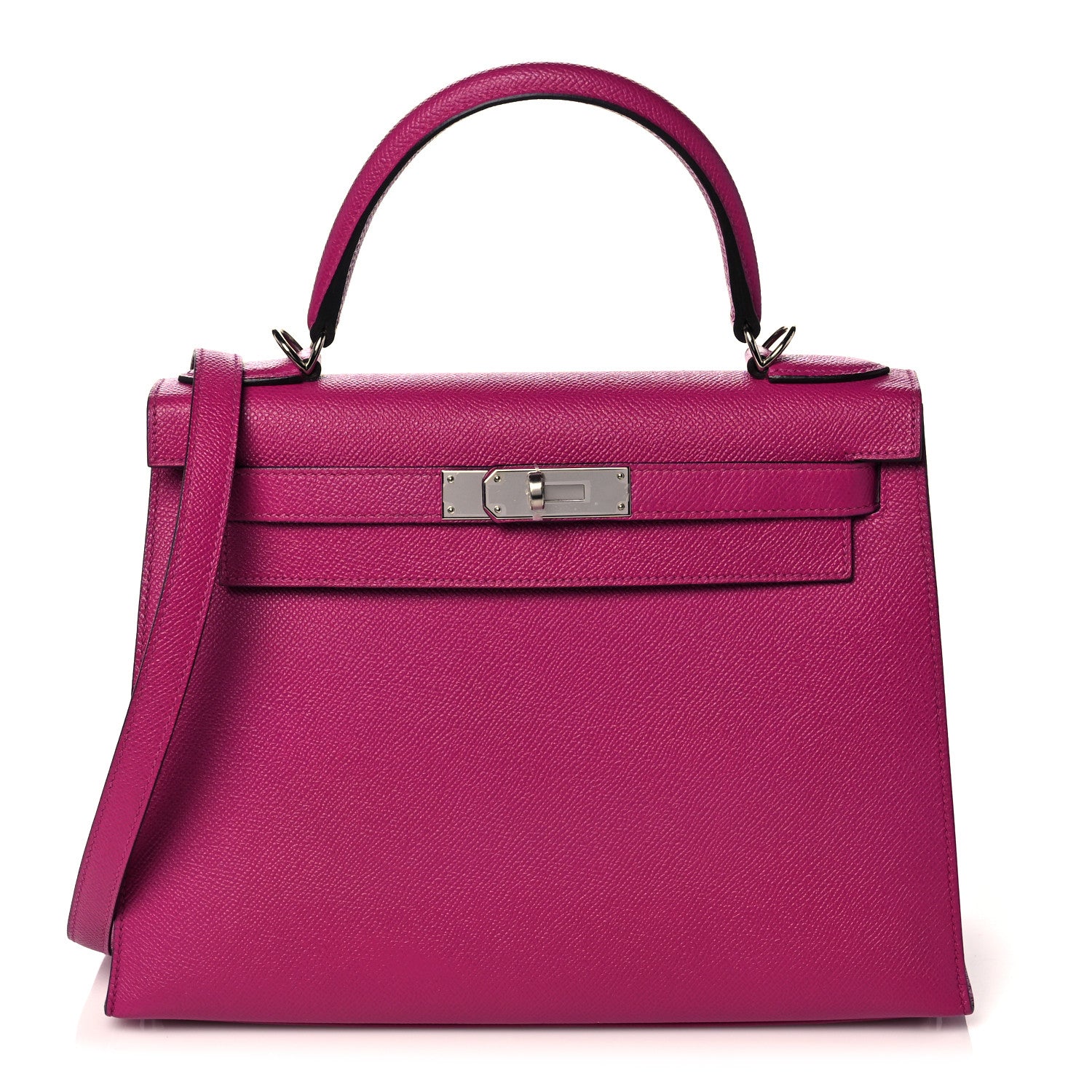 Hermes Epsom Kelly Sellier 28 Rose Pourpre 1 of 37