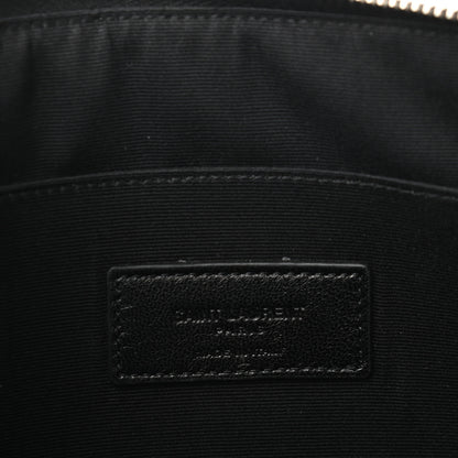 Saint Laurent Calfskin Glitter Zipped Tablet Holder Black 6 of 6