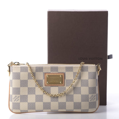 Louis Vuitton Damier Azur Pochette Milla MM 11 of 11