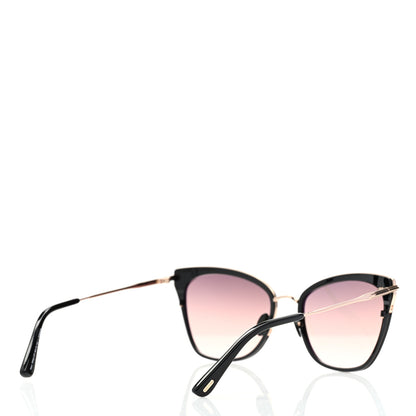 Tom Ford Acetate Faryn Sunglasses TF 843 Black 4 of 7