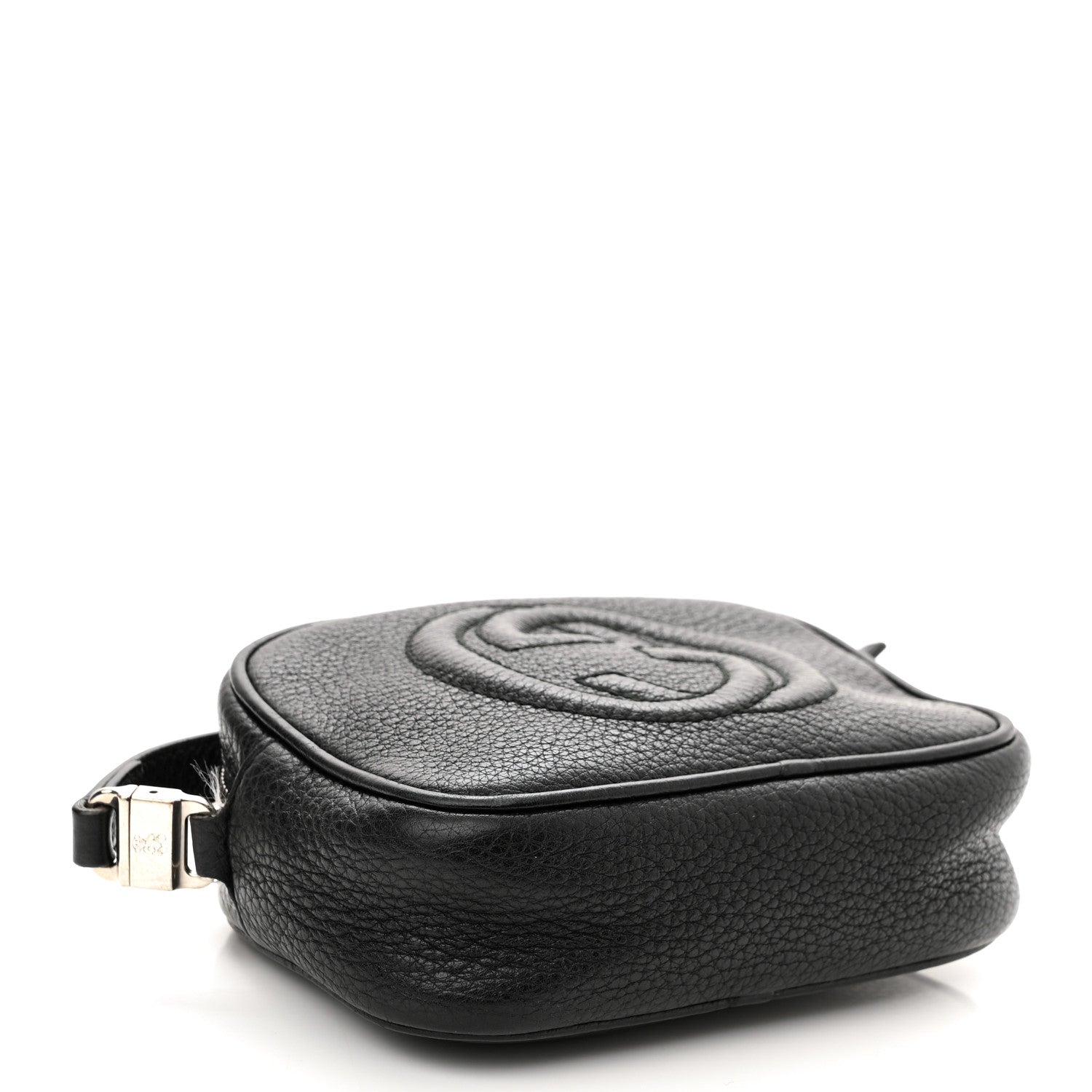 Gucci Pebbled Calfskin Children's Mini Soho Disco Messenger Bag Black 4 of 15