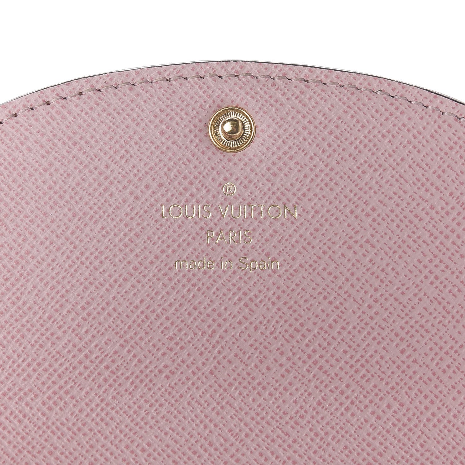 Louis Vuitton Damier Ebene Rosalie Coin Purse Rose Ballerine 6 of 9