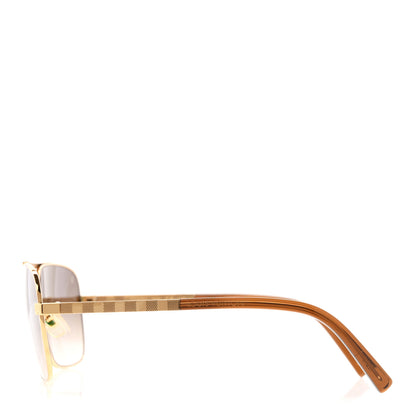 Louis Vuitton Attitude Sunglasses Z0259U Gold 3 of 8