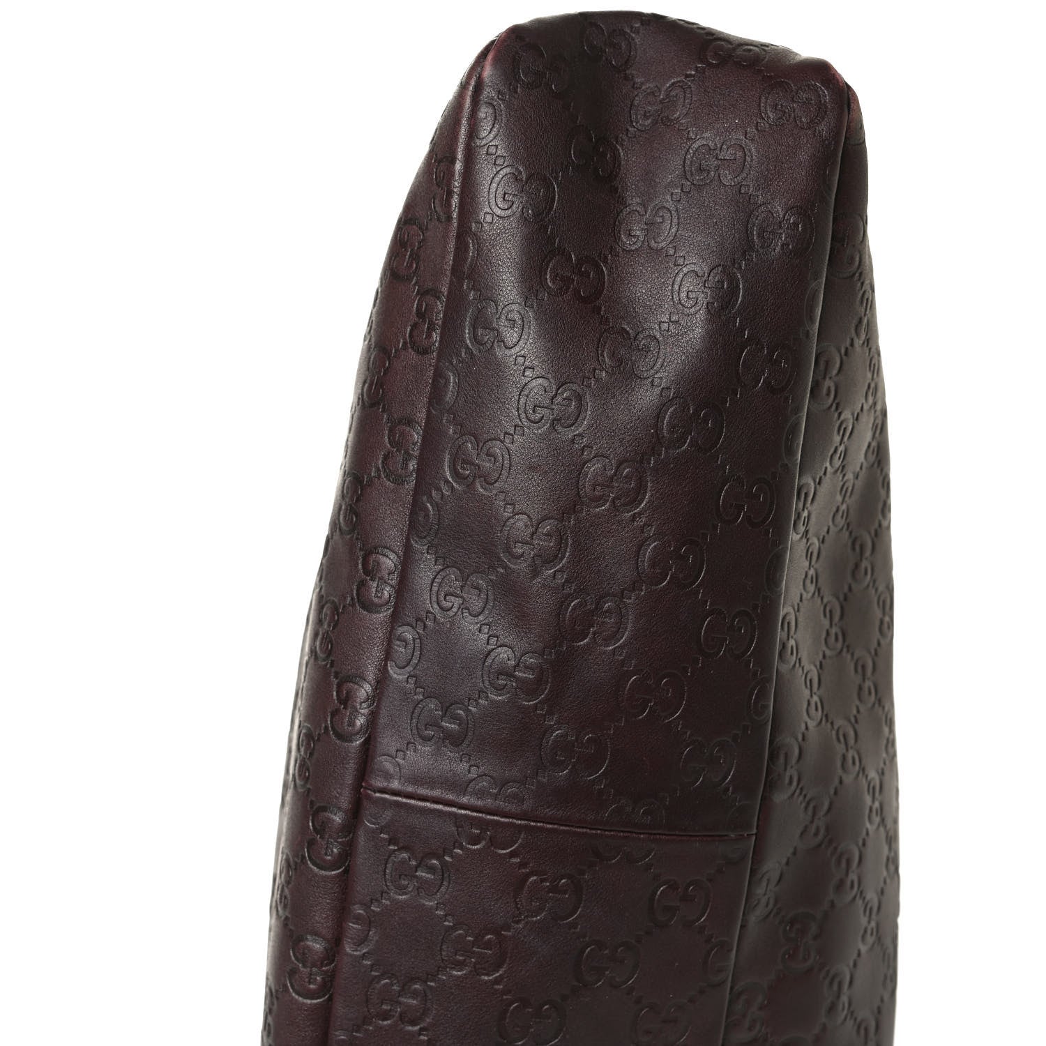 Gucci Guccissima Medium Horsebit Chain Hobo Dark Brown 16 of 20