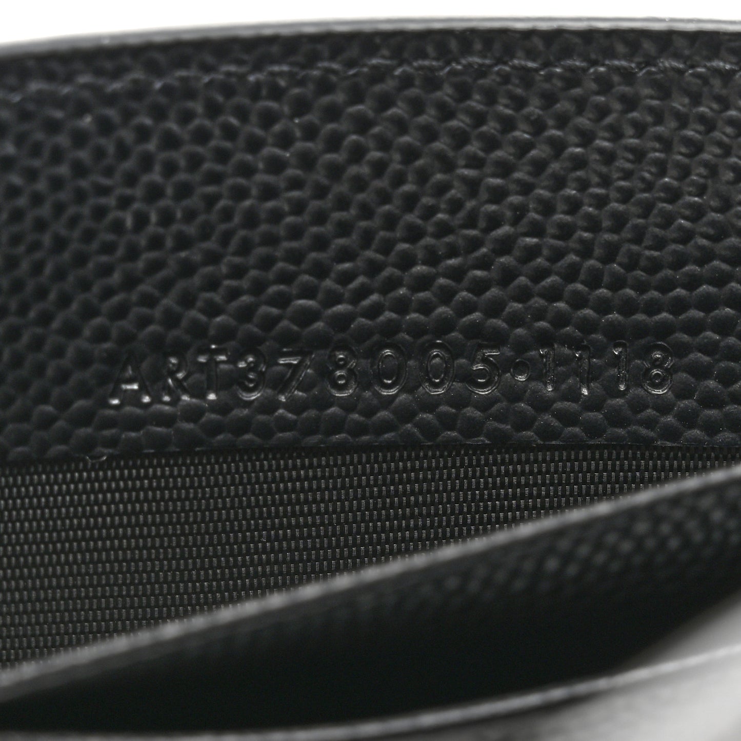 Grain De Poudre Bill Clip Card Case Black