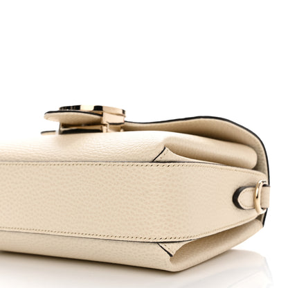 Gucci Dollar Calfskin Interlocking G Crossbody Bag Mystic White 10 of 10