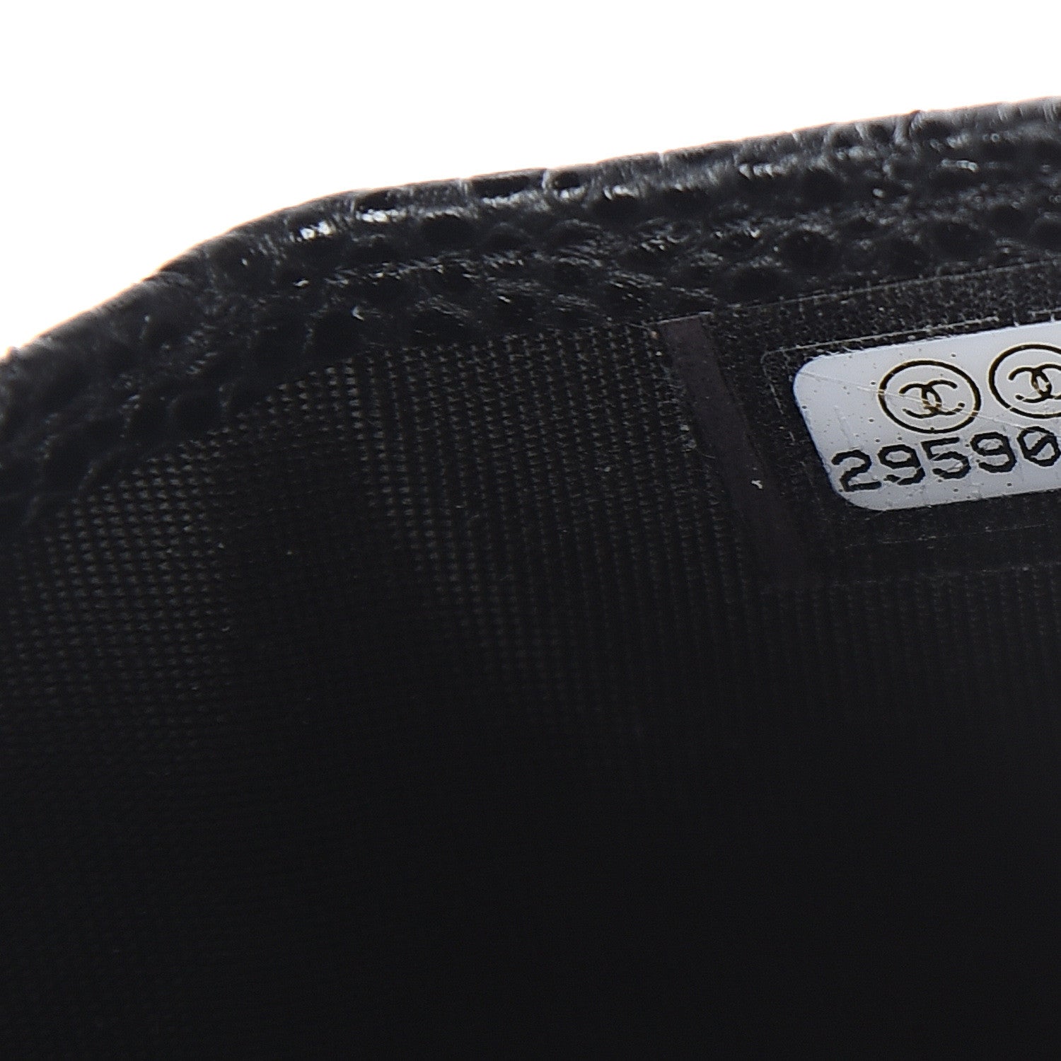 Chanel Caviar Quilted Card Holder Black 7 of 7