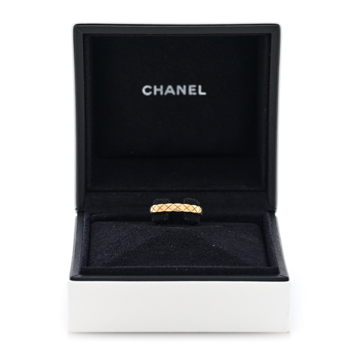 Chanel 18K Yellow Gold Mini Coco Crush Ring 53 6.25 5 of 5