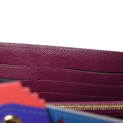 Louis Vuitton Monogram Totem Sarah Wallet Magenta 10 of 10