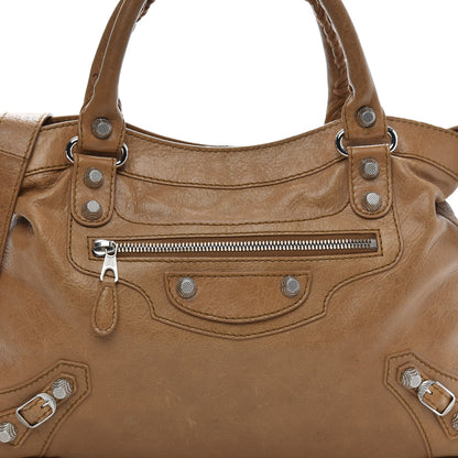 Balenciaga Agneau Giant 12 Silver Hardware Town Cumin 12 of 15