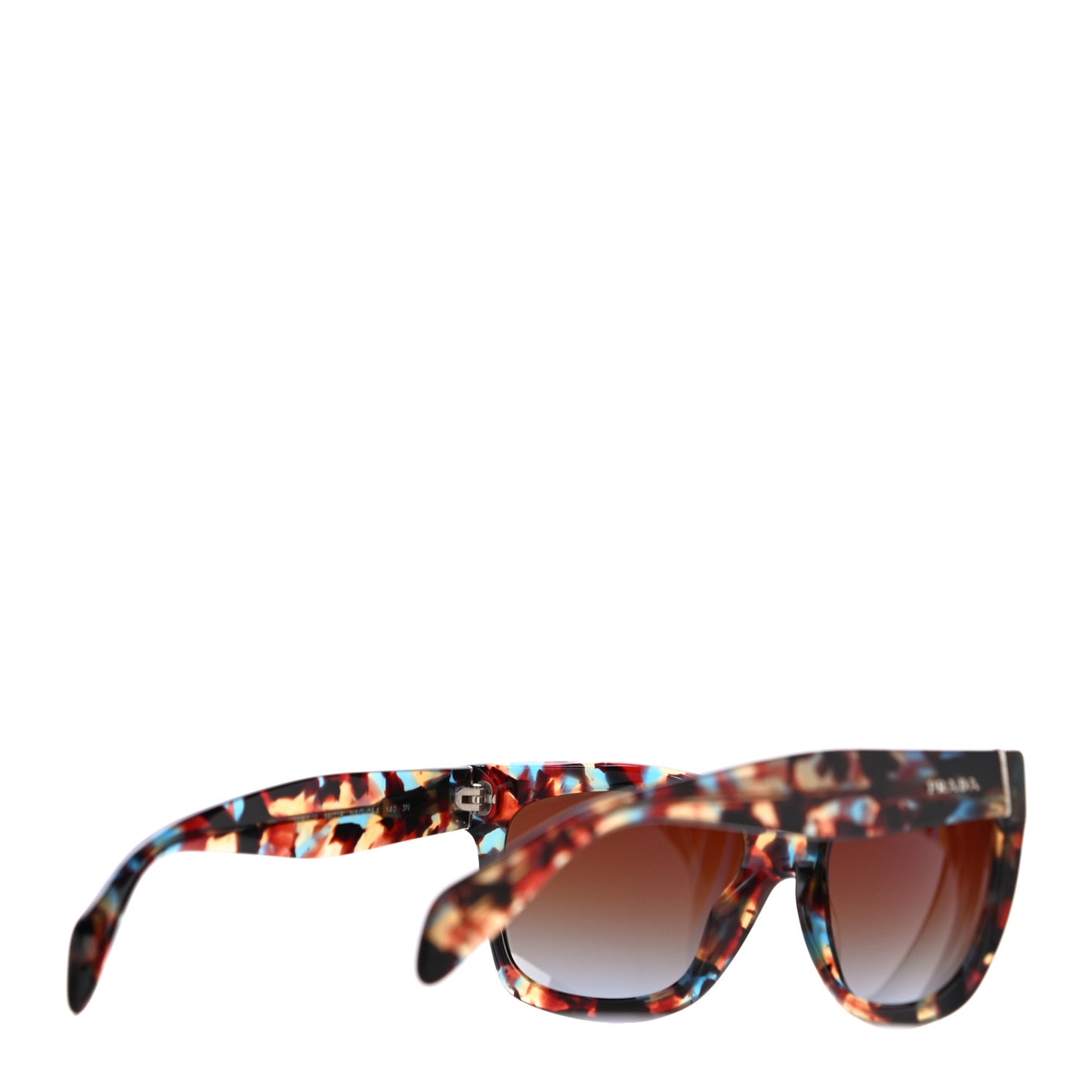 Square Sunglasses SPR 07P Tortoise Blue