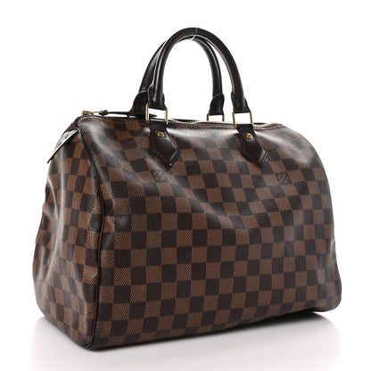 Louis Vuitton Damier Ebene Speedy 30 3 of 12