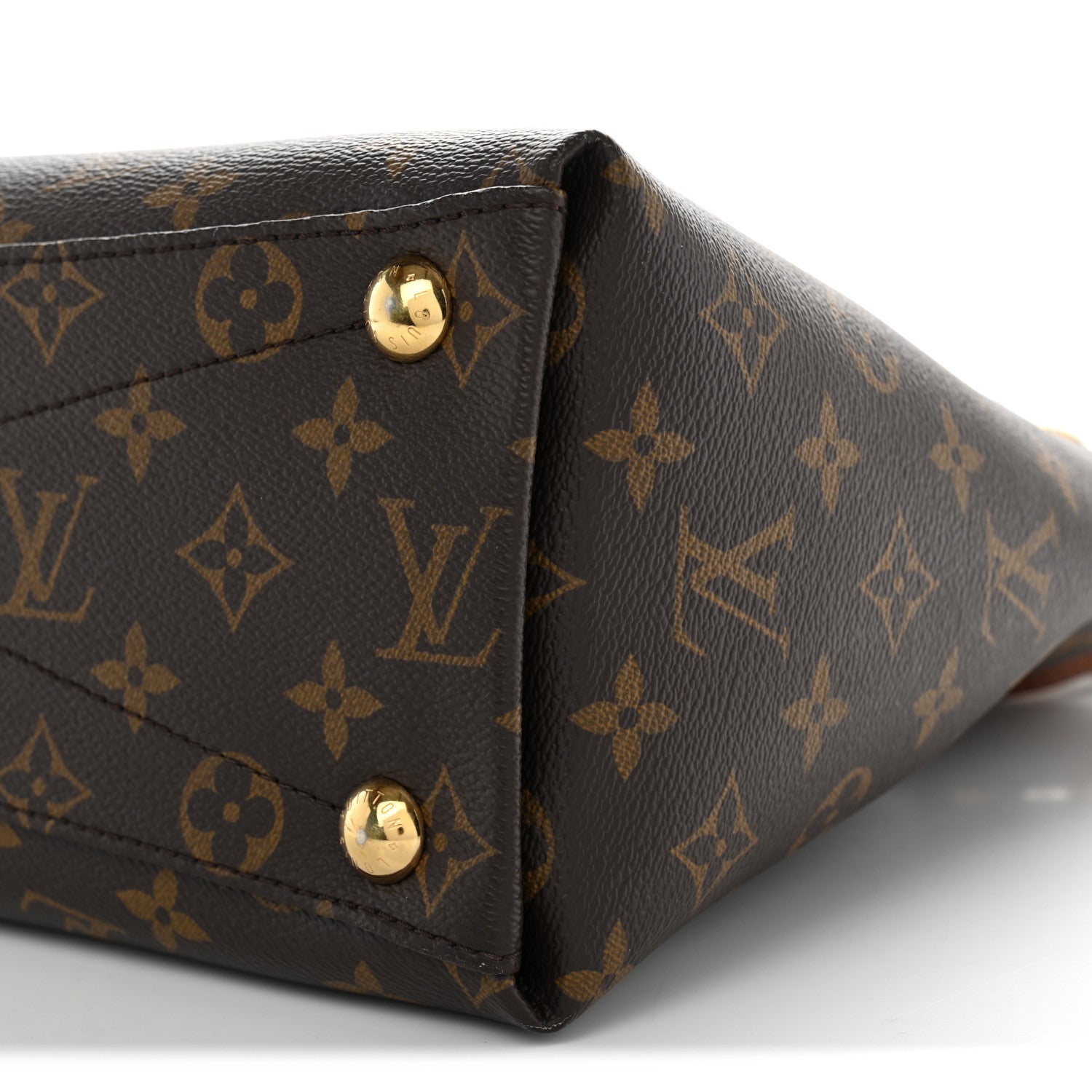 Louis Vuitton Monogram V Tote MM Black 9 of 10