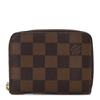 Louis Vuitton Damier Ebene Zippy Coin Purse 1 of 7