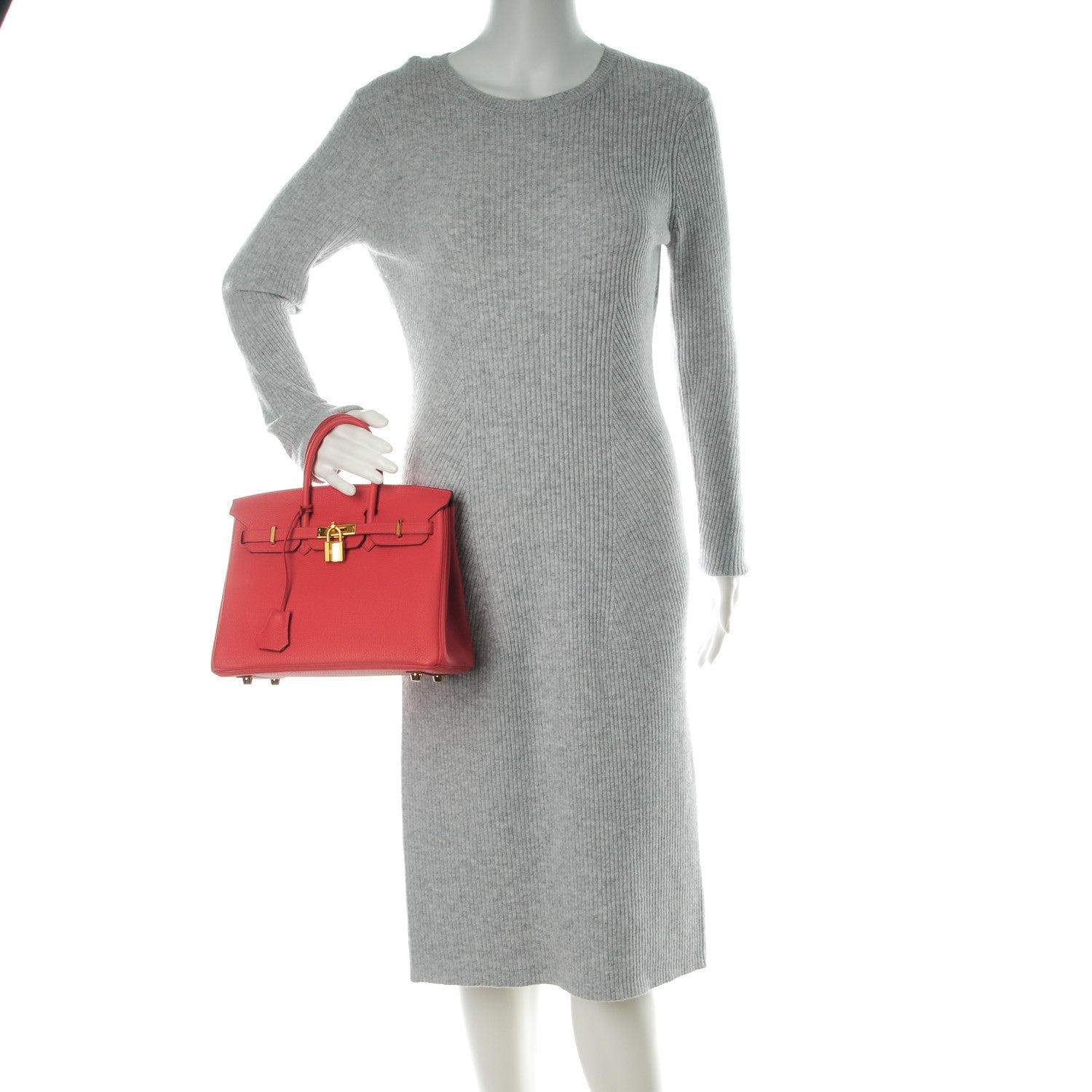 Hermes Togo Birkin 25 Geranium 2 of 25