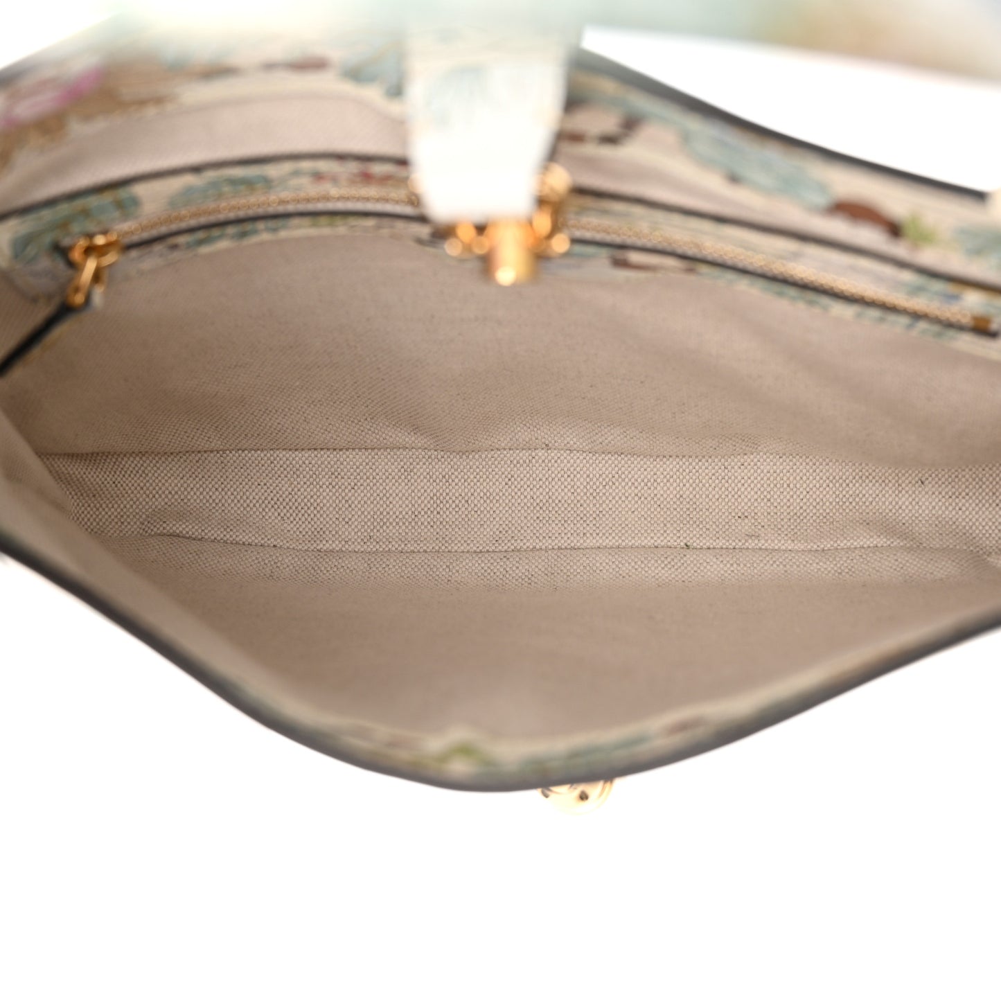 New Shangai Calfskin Tiger Savanah Small Jackie 1961 Hobo Chalky White Multicolor