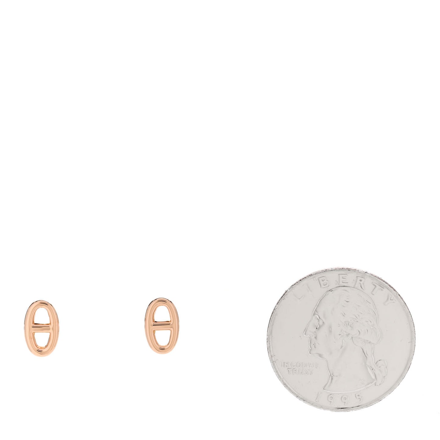 18K Rose Gold TPM Farandole Stud Earrings