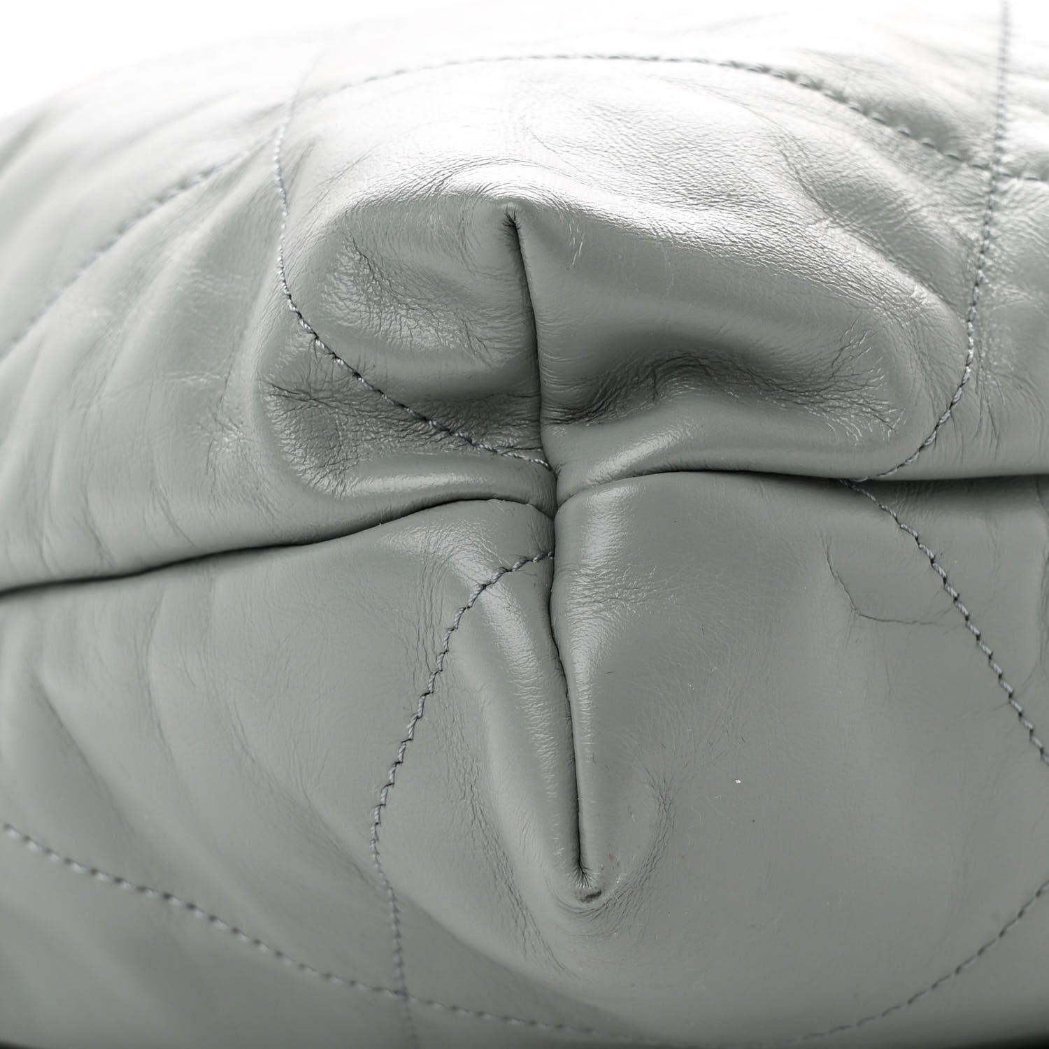 Chanel Shiny Calfskin Quilted Chanel 22 Grey 11 of 12