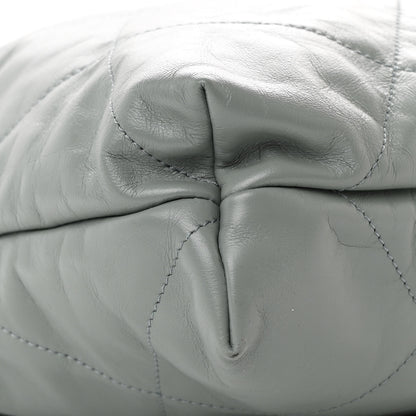 Chanel Shiny Calfskin Quilted Chanel 22 Grey 11 of 12
