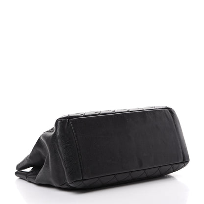 Chanel Caviar Quilted Grand Shopping Tote GST Black 3 of 16
