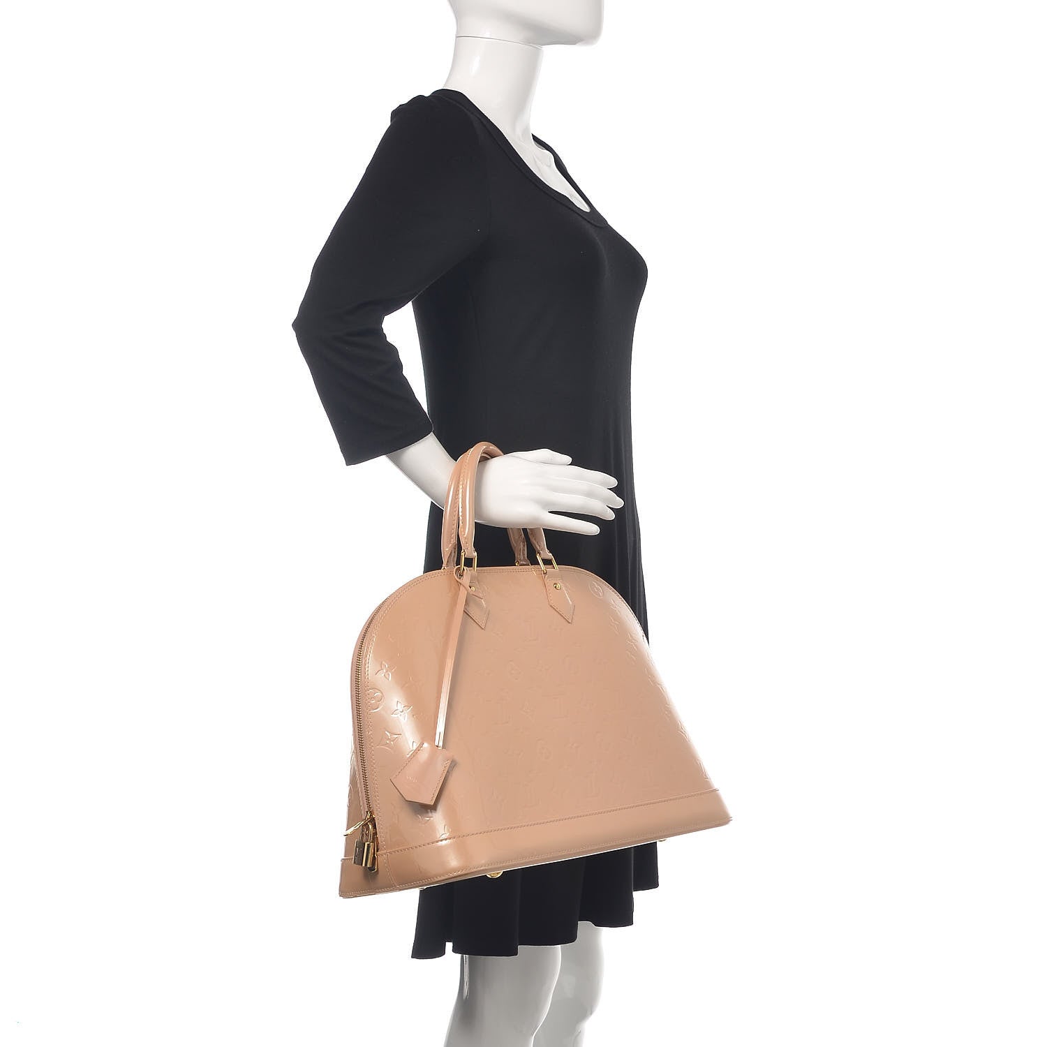 Louis Vuitton Vernis Alma MM Rose Florentin 2 of 15